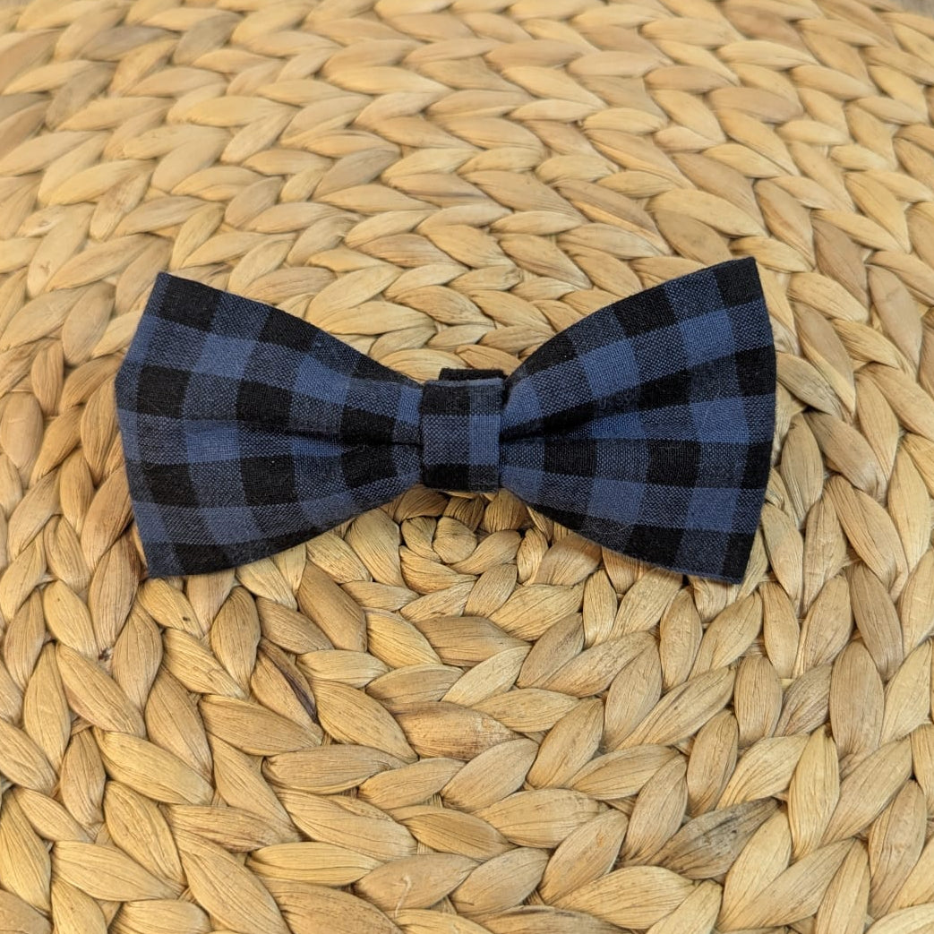 Blue and Black Buffalo Plaid
