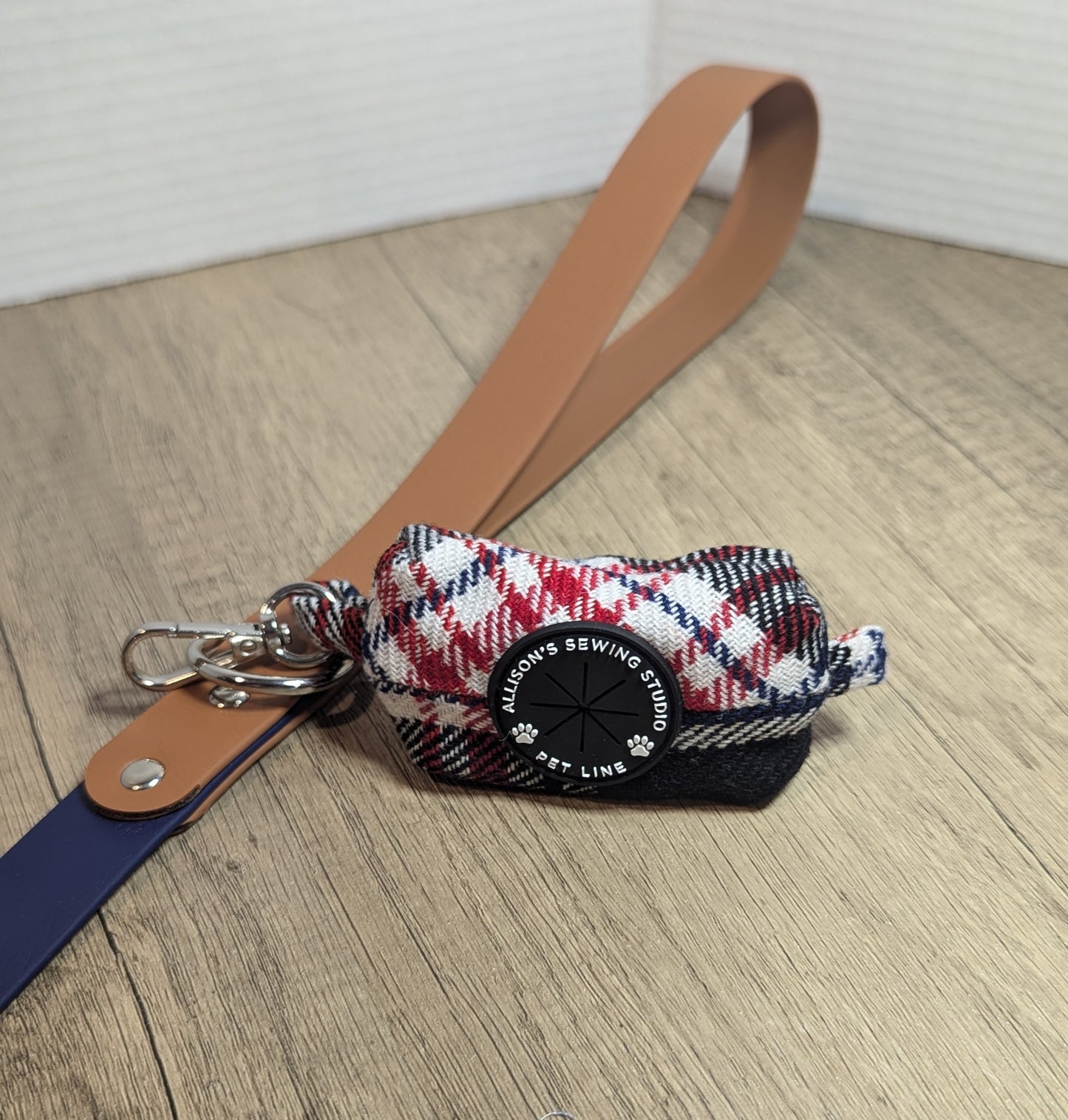 Red, Bland and White Wool Plaid