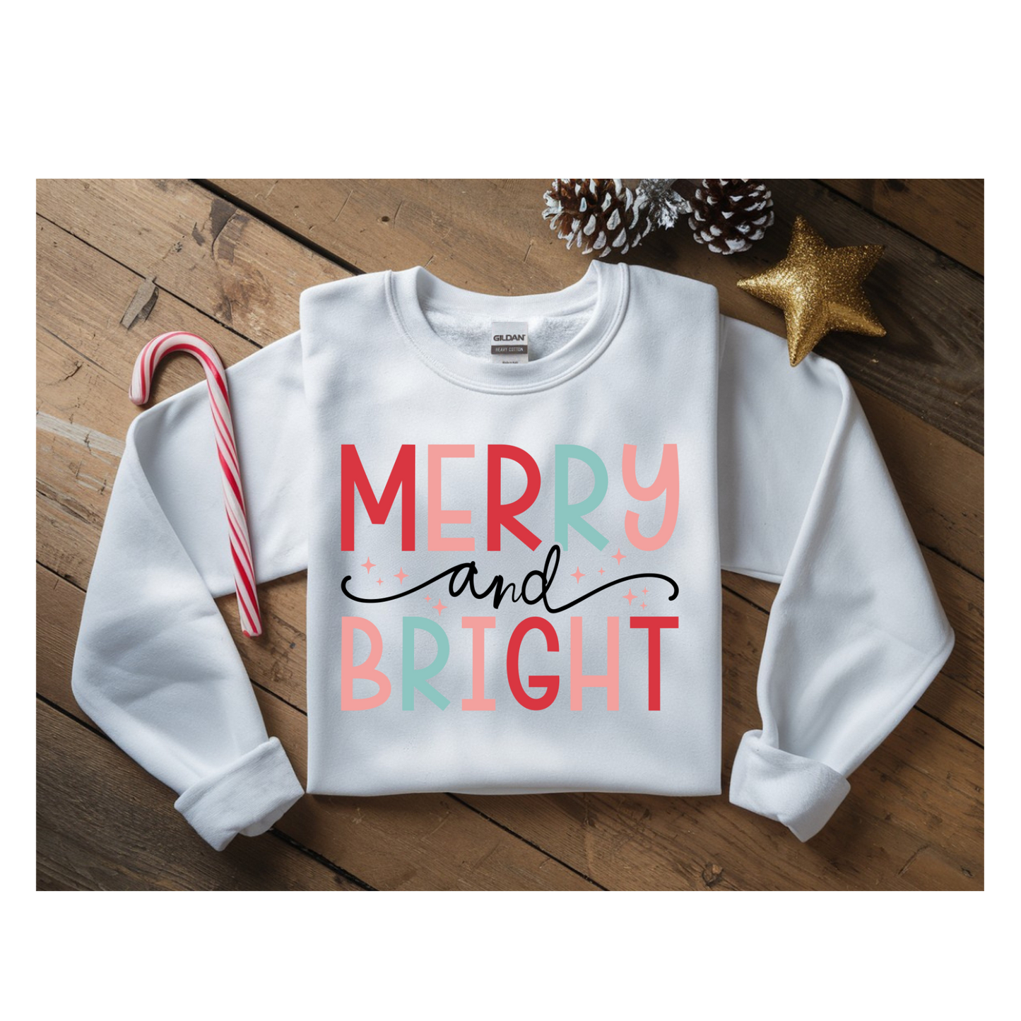 Merry and Bright Crewneck