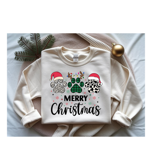 Paw Merry Christmas Crewneck