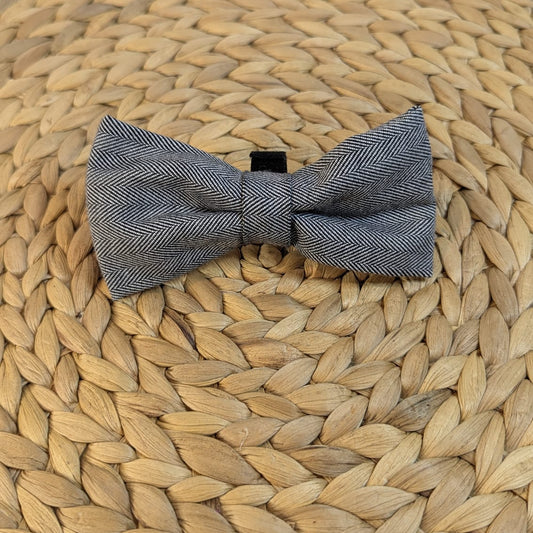 Black Herringbone