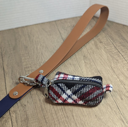 Red, Bland and White Wool Plaid