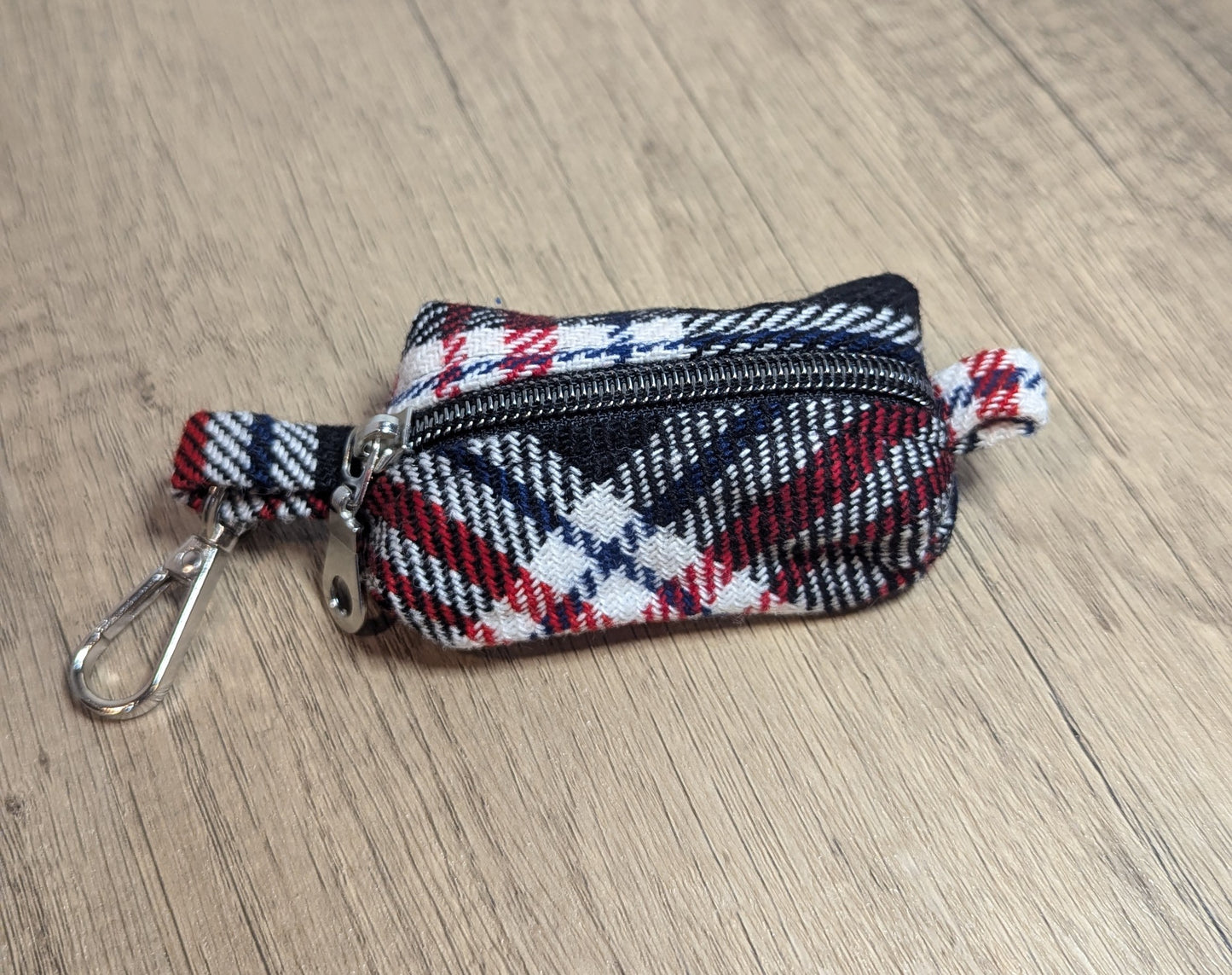 Red, Bland and White Wool Plaid