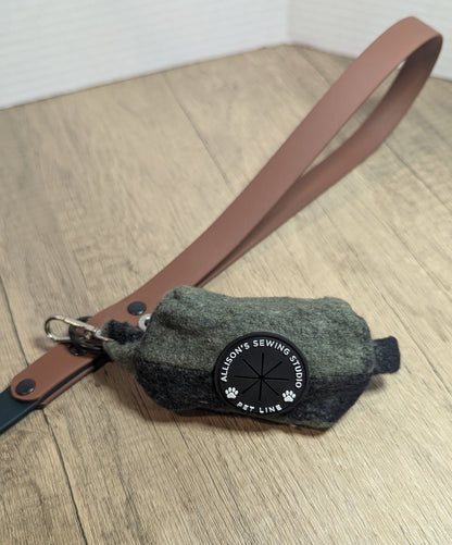 Green wool Buffalo Plaid