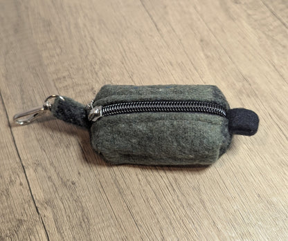 Green wool Buffalo Plaid