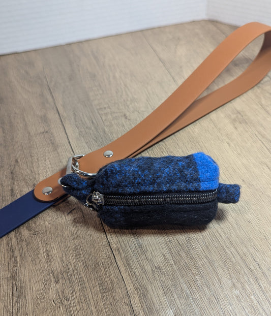 Blue wool Buffalo Plaid