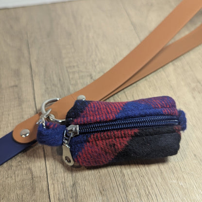 Red and Blue Wool Plaid