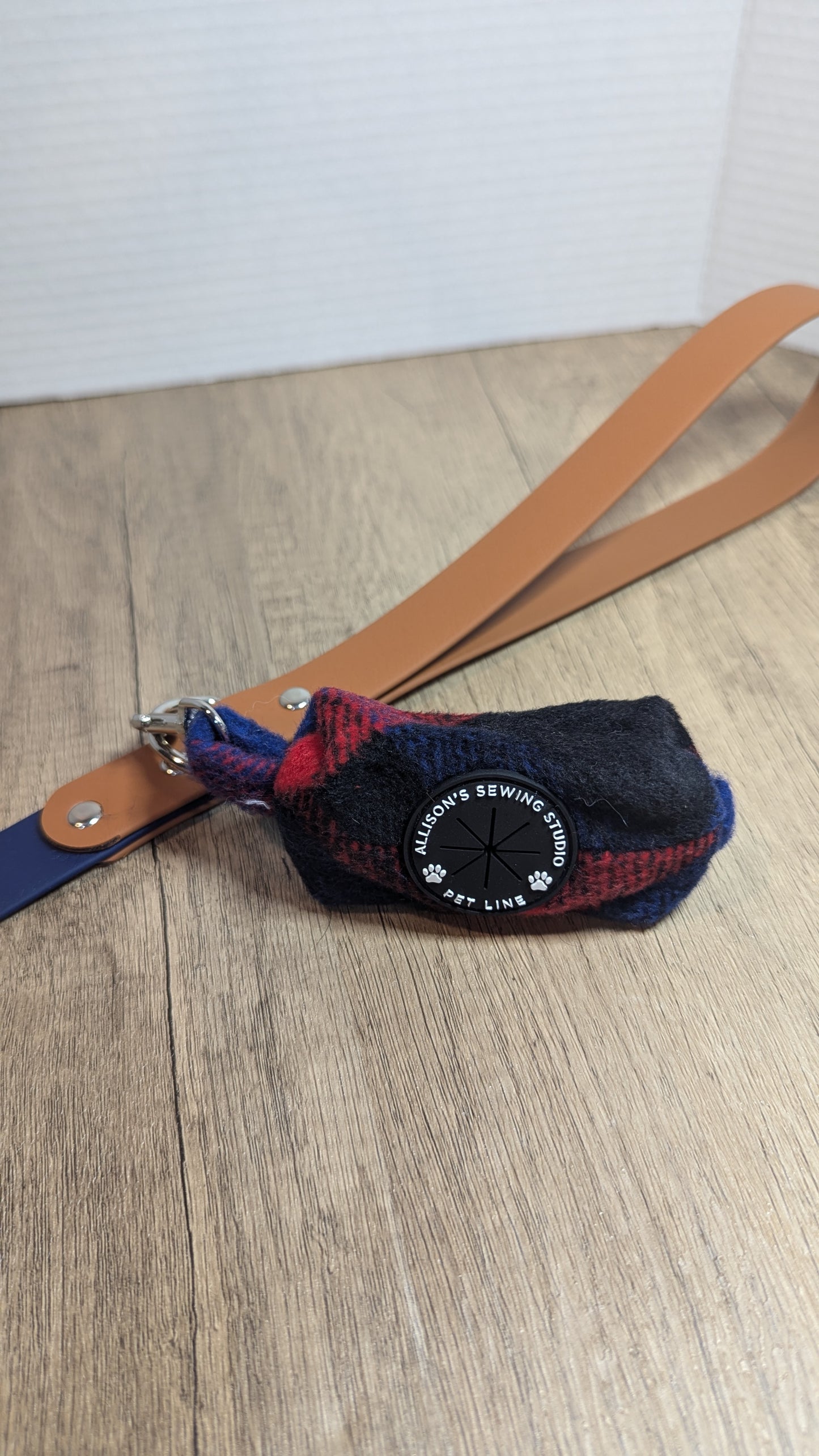 Red and Blue Wool Plaid