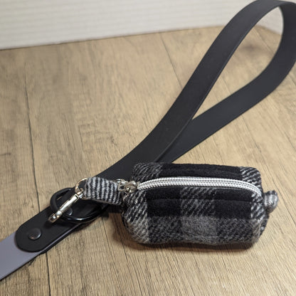 Black and Grey wool plaid