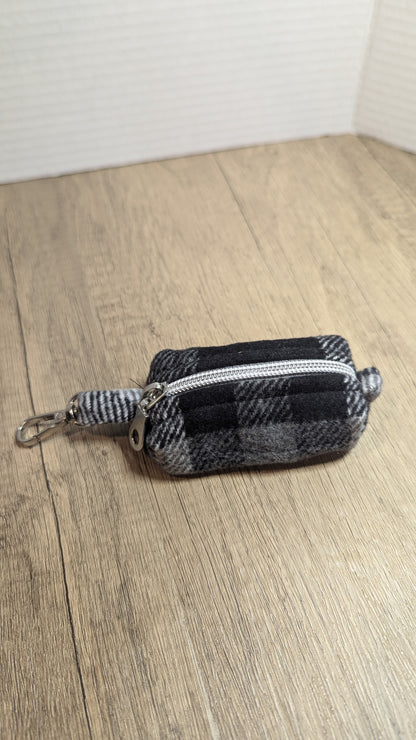 Black and Grey wool plaid