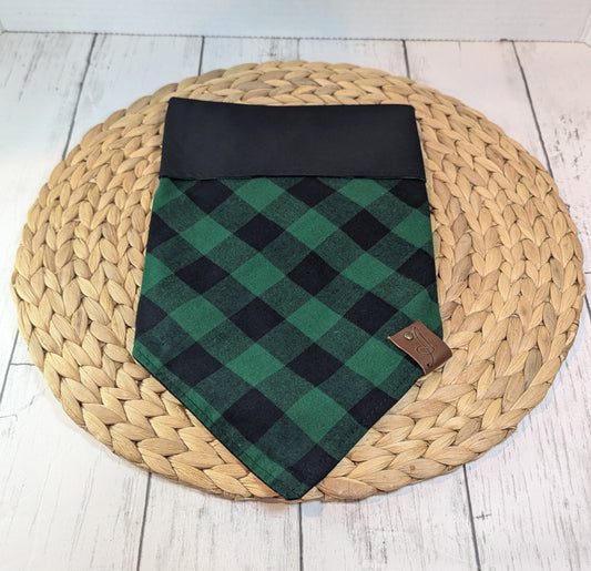 Green and Black Buffalo Plaid
