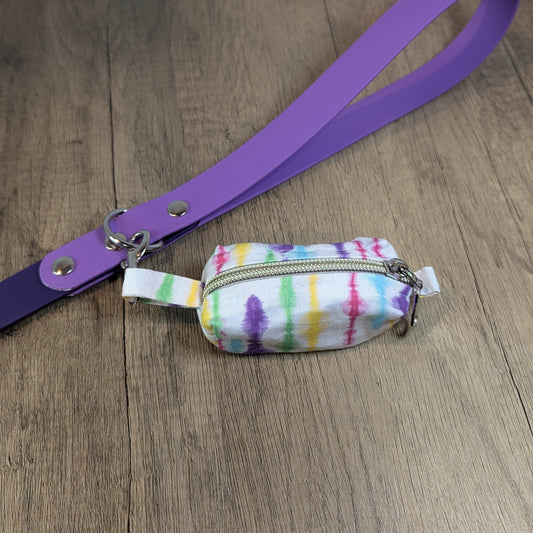 Dripping Tie Dye Poop Bag Holder