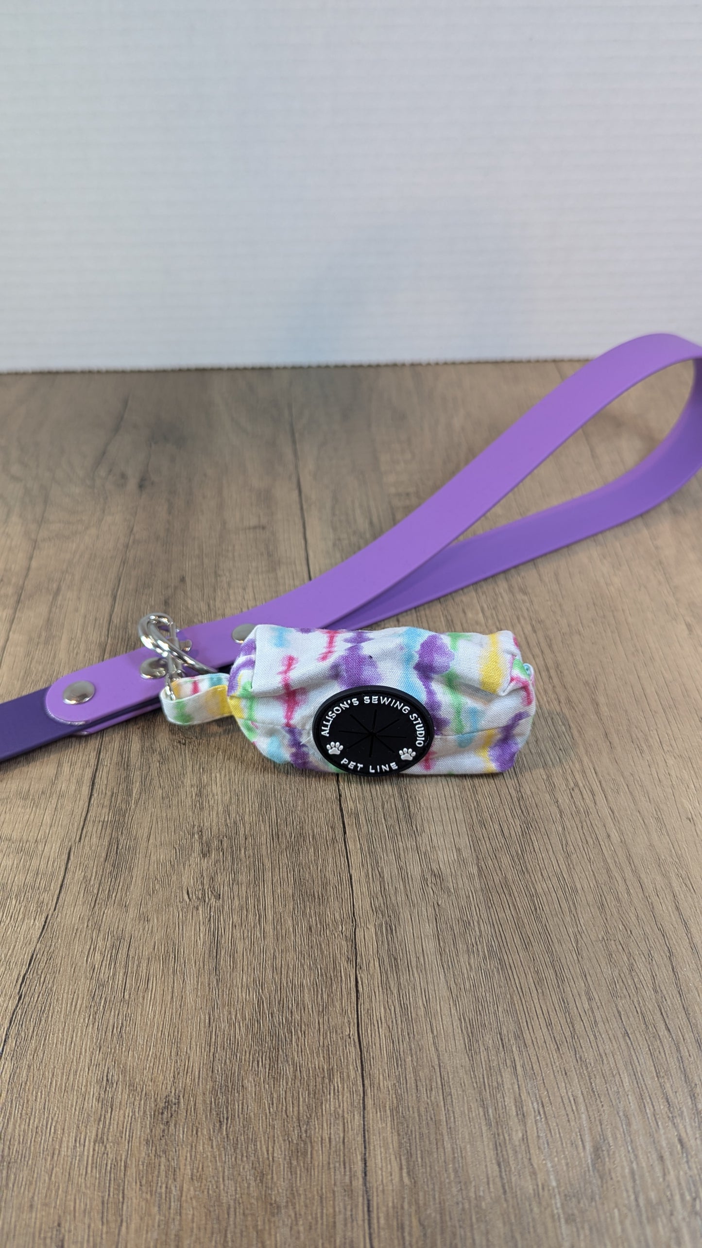 Dripping Tie Dye Poop Bag Holder