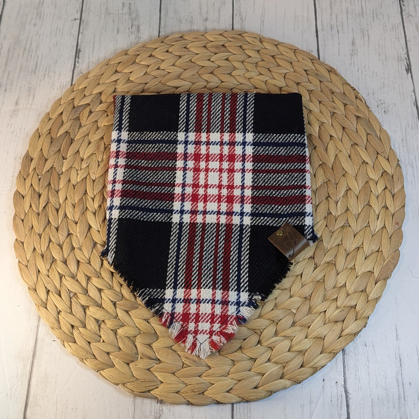 Red, Black and White Plaid