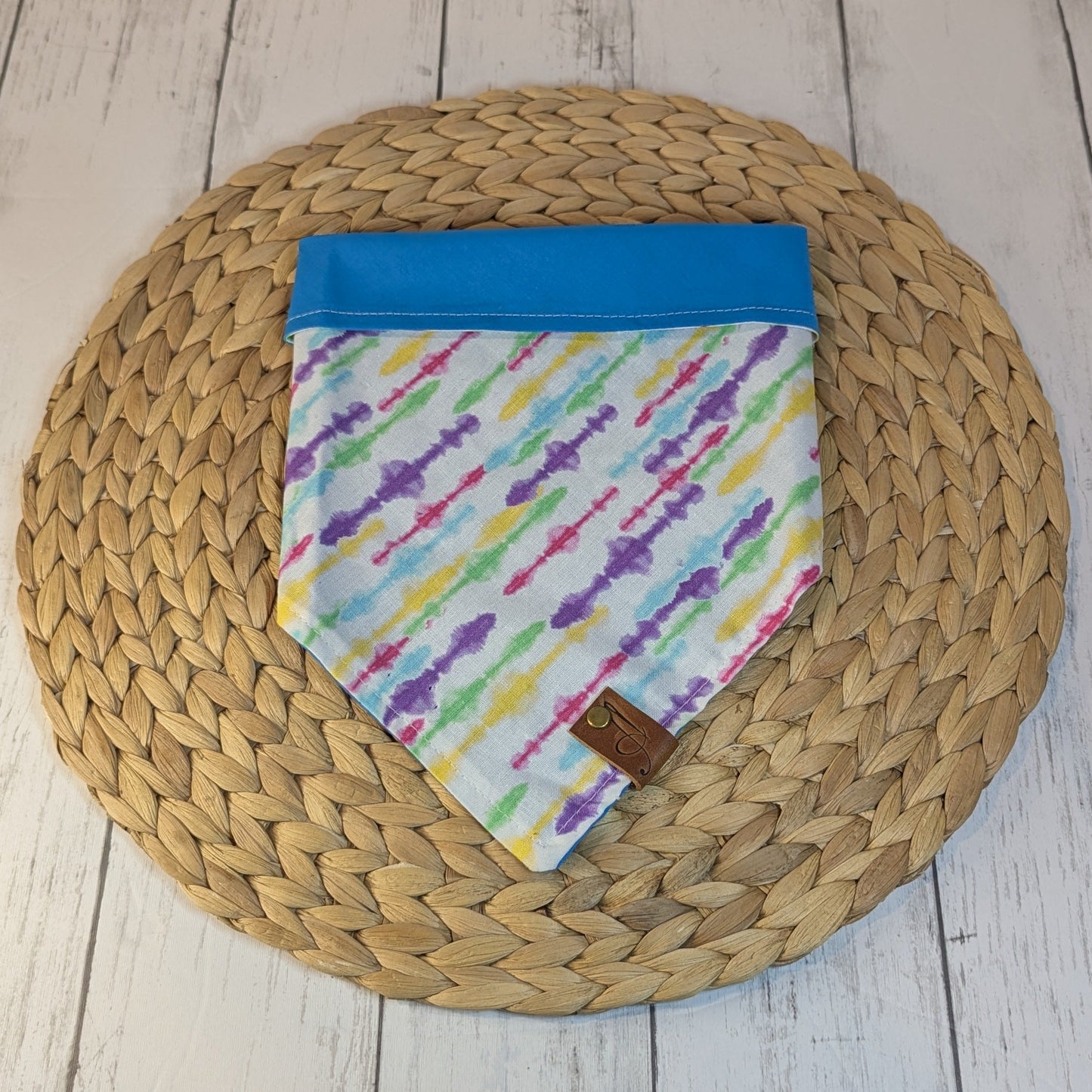 Dripping Tie dye bandana