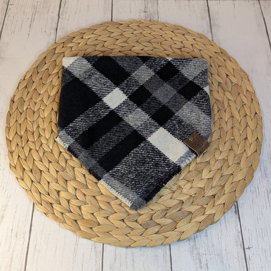 Black and Grey Plaid