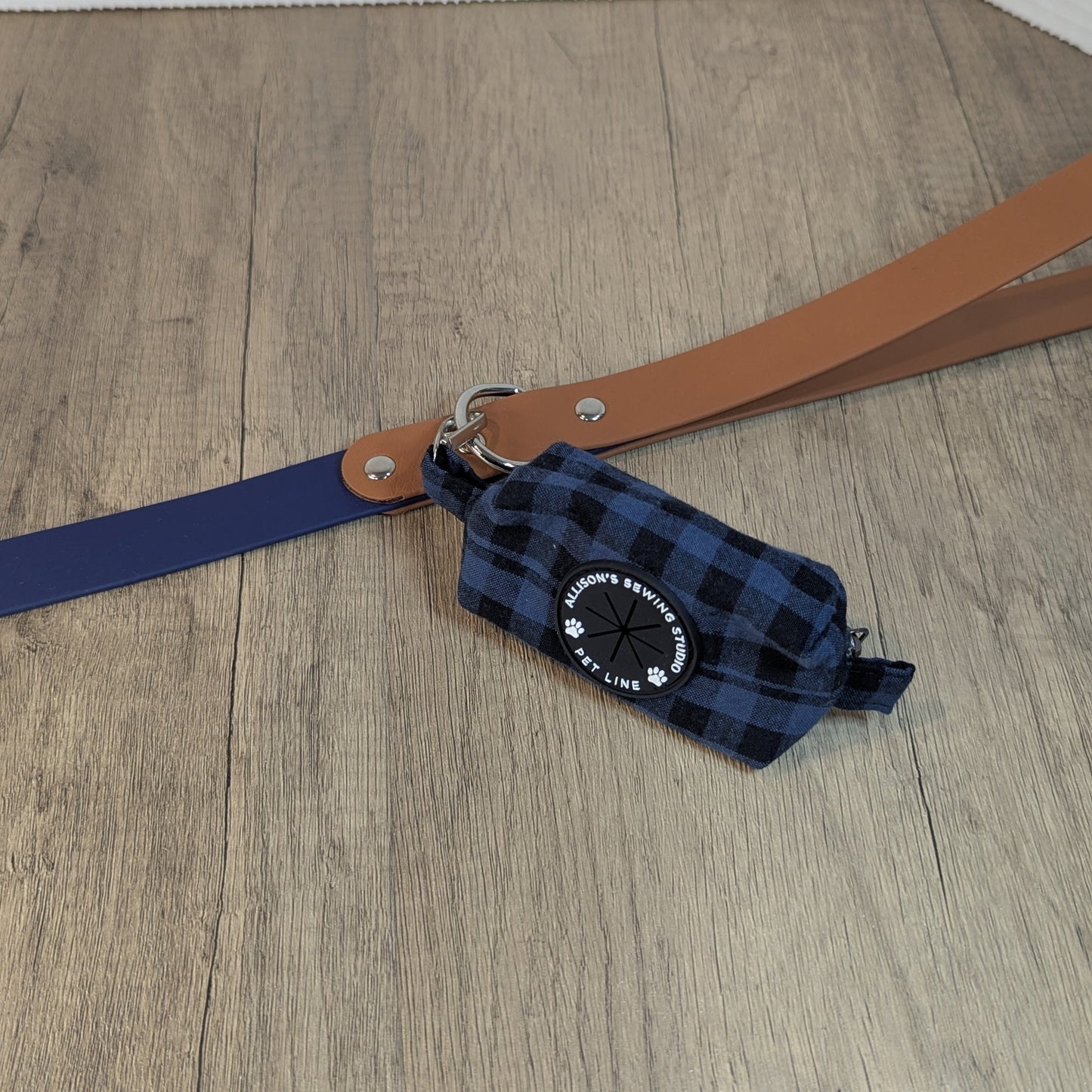 Blue and Black Buffalo Plaid
