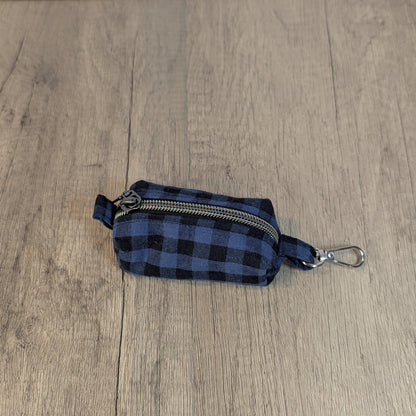 Blue and Black Buffalo Plaid