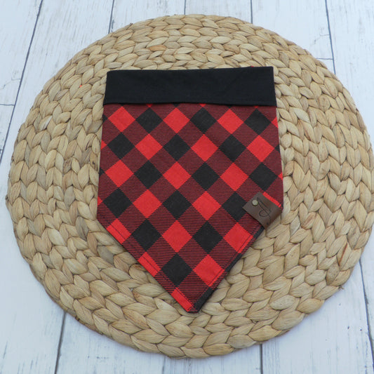 Red and Black Buffalo Plaid