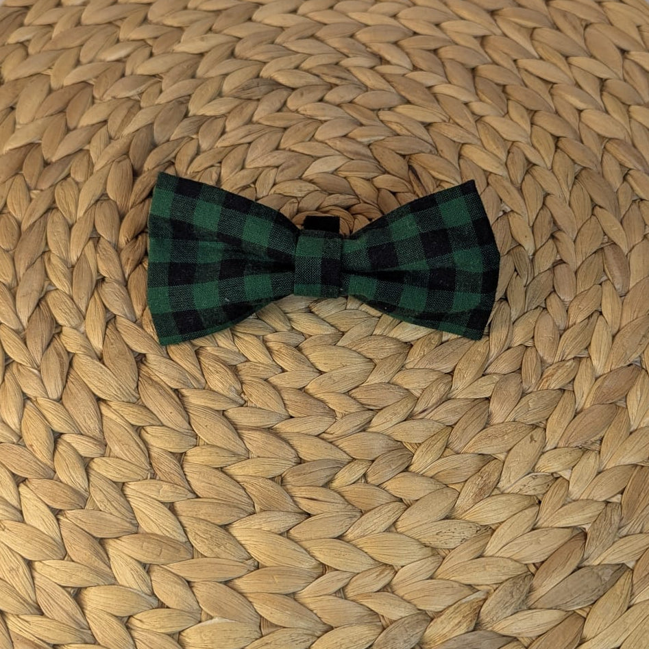 Green & Black Buffalo Plaid