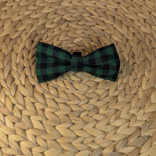 Green & Black Buffalo Plaid